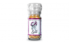 Lunn Desert Salt & Garlic Herbs  Glass Bottle  50 grams